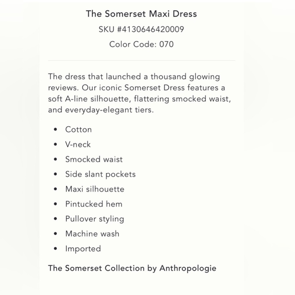 NWT Anthropologie The Somerset Bandana Patchwork Blue Maxi Dress - Picture 5 of 6